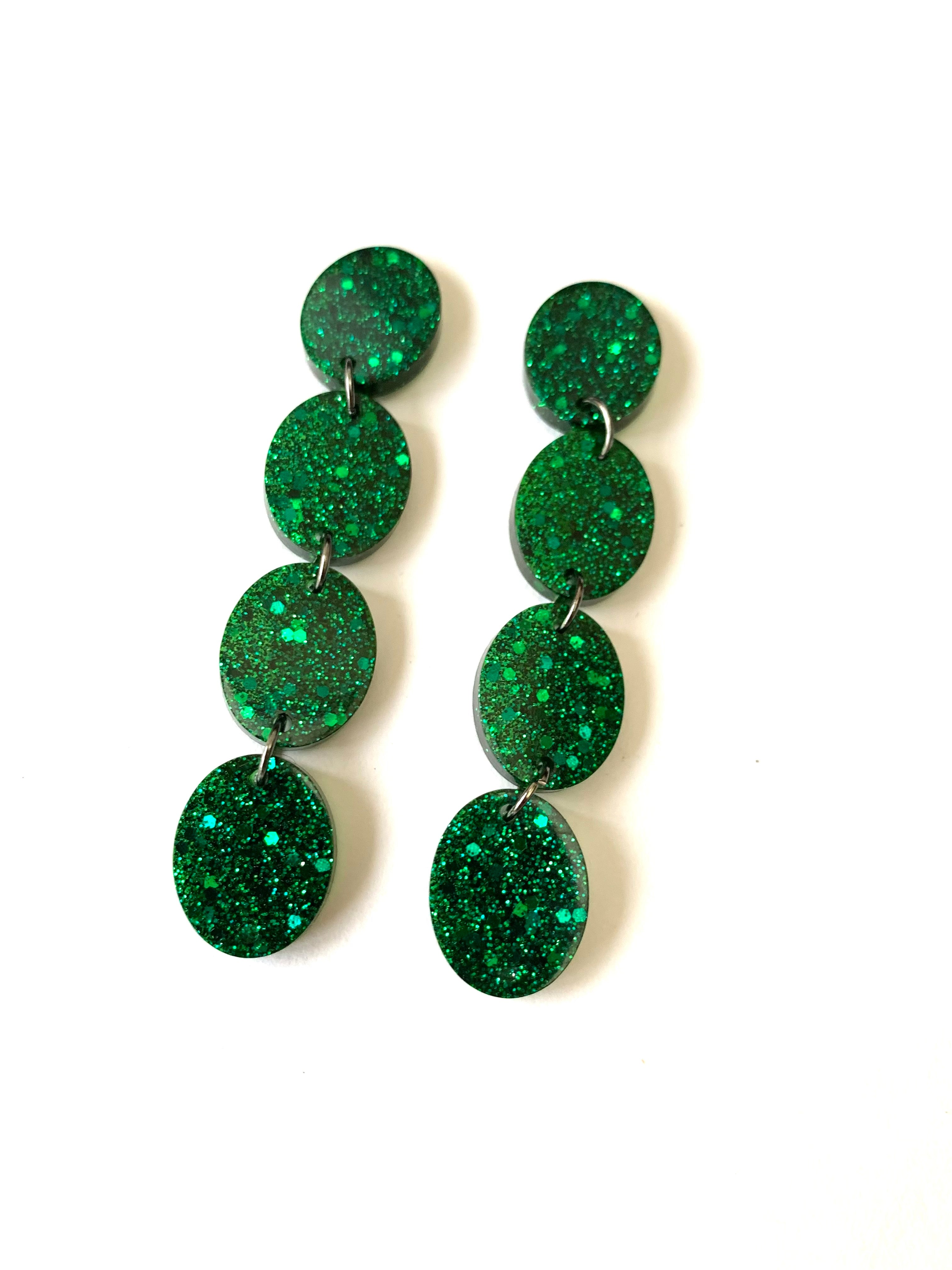Emerald Dangles